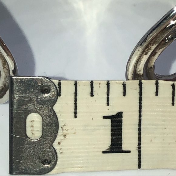 STERLING Silver & Pearl Multi Colour Pearls wide Cuff Bracelet 7” / 44g - Picture 9 of 12